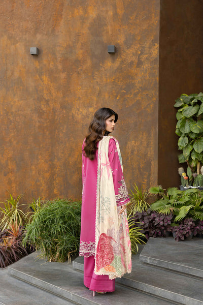 Embroidered 3-Piece Lawn Suit
