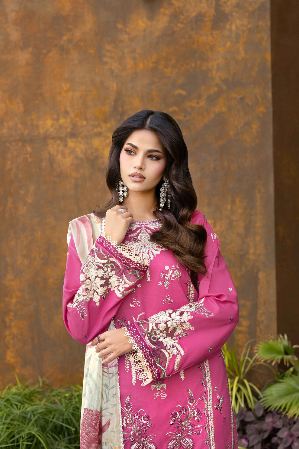 Embroidered 3-Piece Lawn Suit