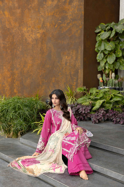 Embroidered 3-Piece Lawn Suit