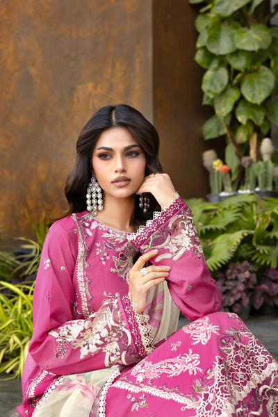 Embroidered 3-Piece Lawn Suit