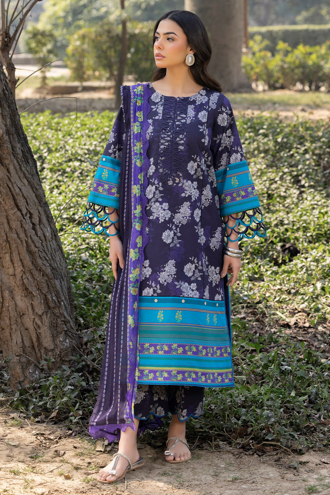 3-PC Unstitched Printed Lawn Collection