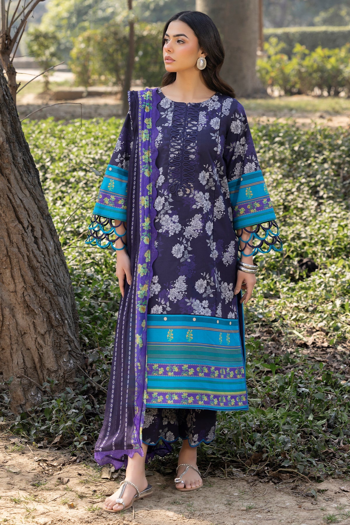 3-PC Unstitched Printed Lawn Collection