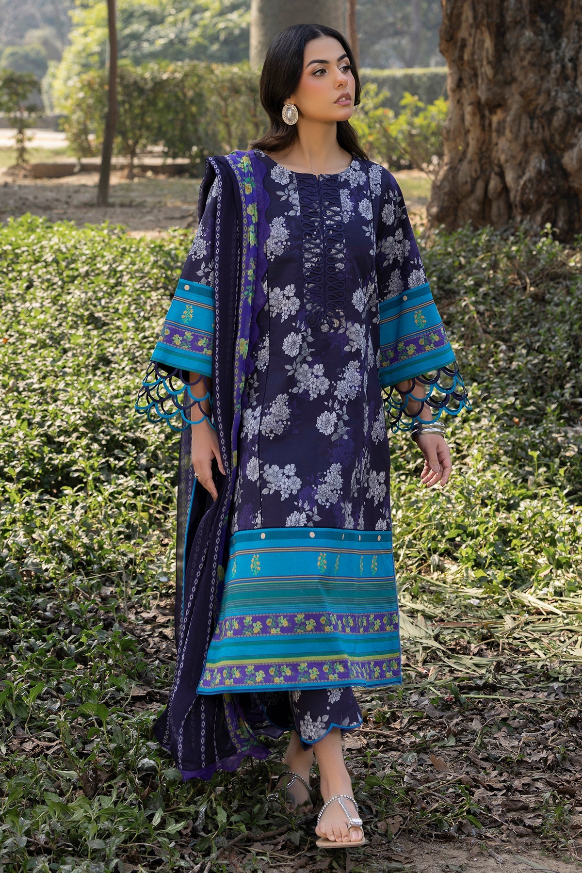 3-PC Unstitched Printed Lawn Collection