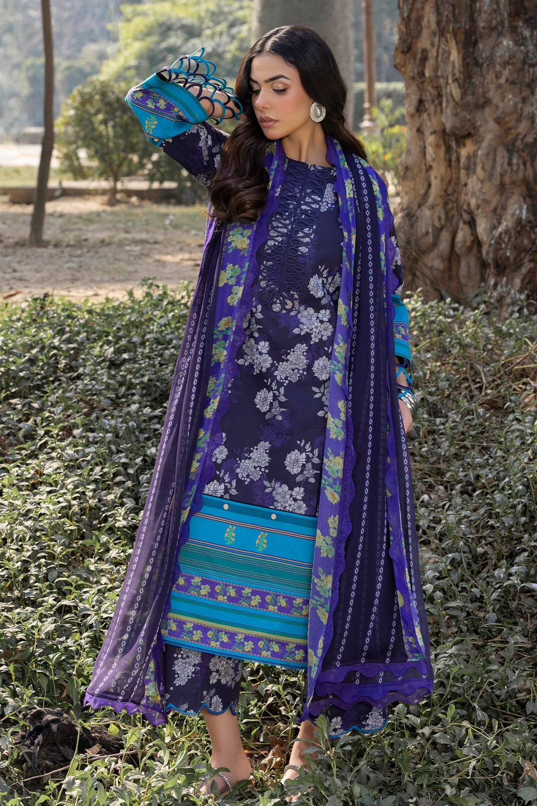 3-PC Unstitched Printed Lawn Collection