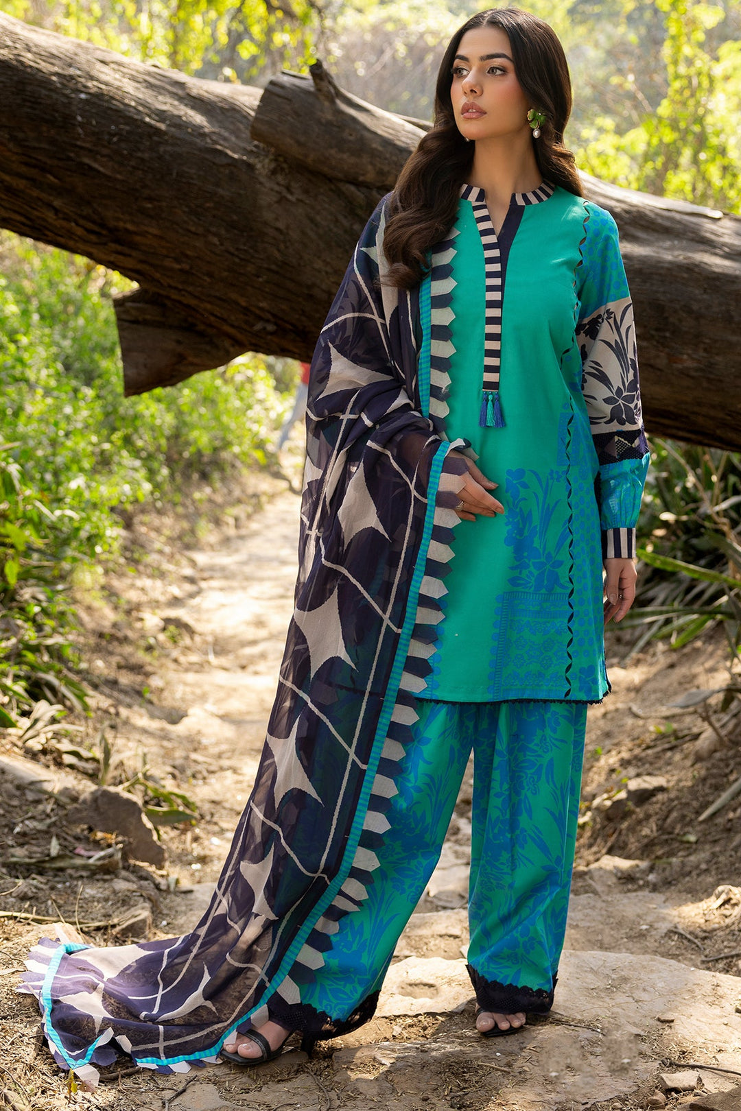 3-PC Unstitched Printed Lawn Collection