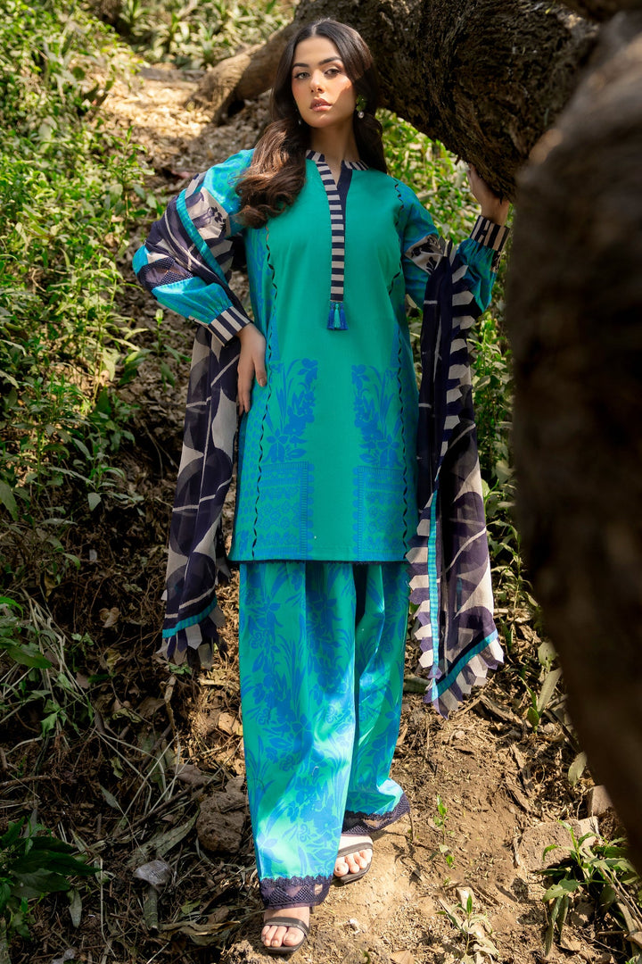 3-PC Unstitched Printed Lawn Collection