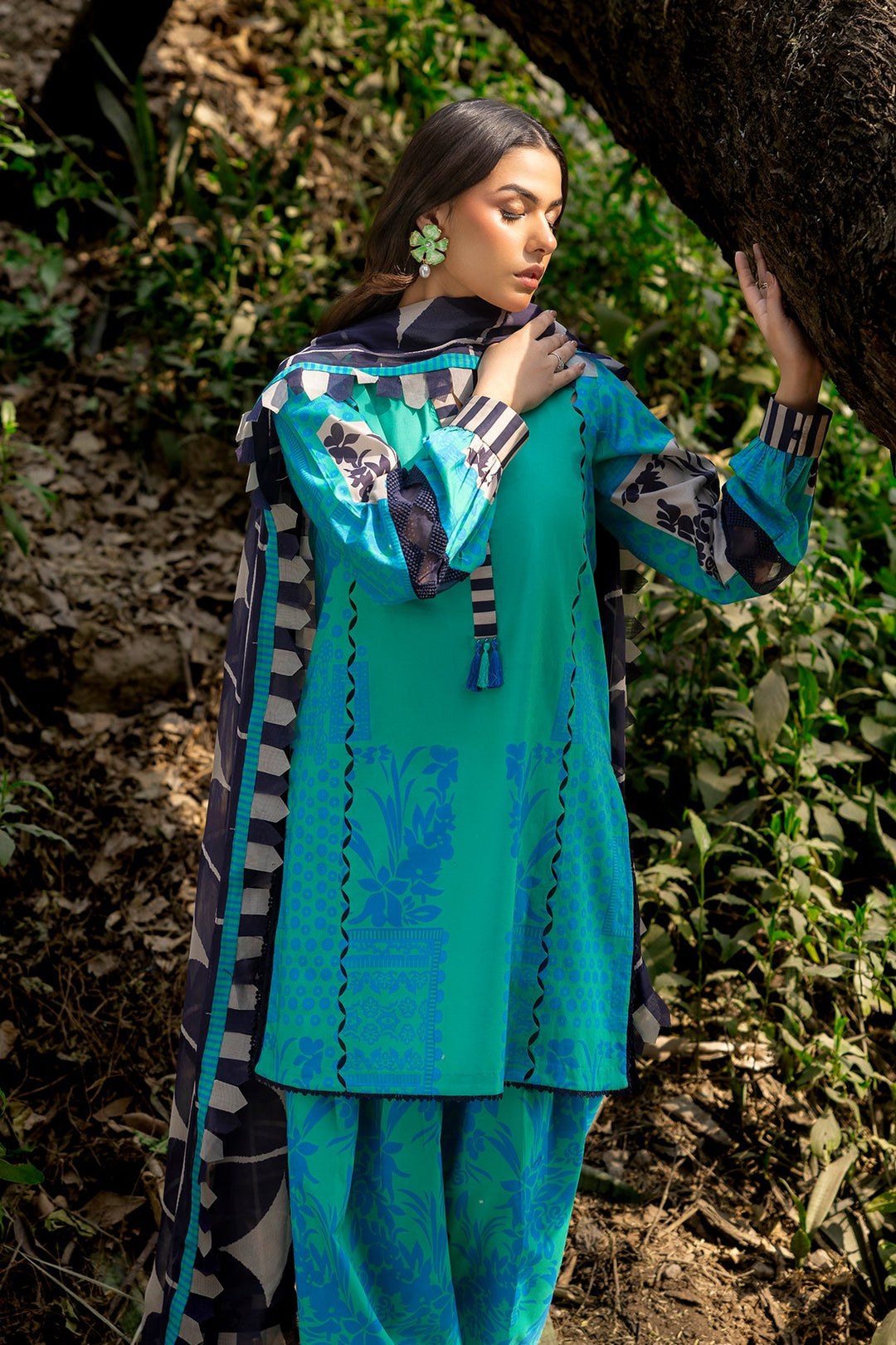 3-PC Unstitched Printed Lawn Collection