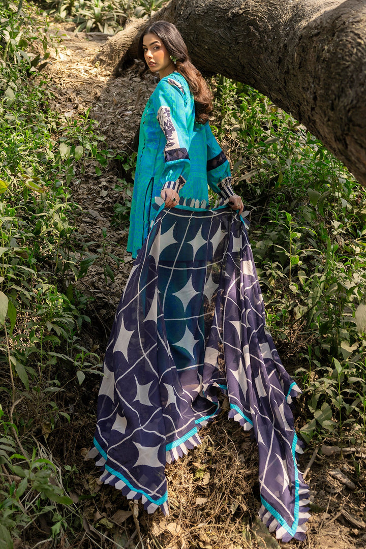 3-PC Unstitched Printed Lawn Collection