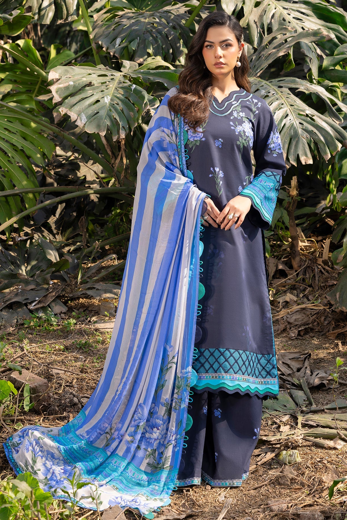 3-PC Unstitched Printed Lawn Collection