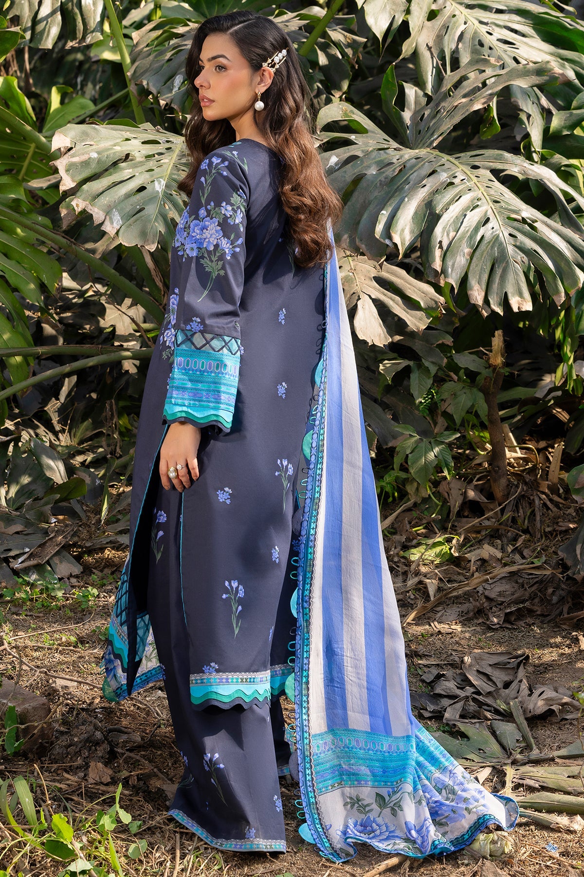 3-PC Unstitched Printed Lawn Collection