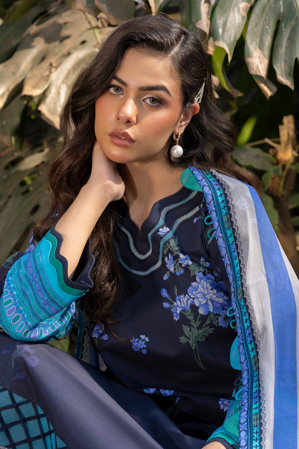 3-PC Unstitched Printed Lawn Collection