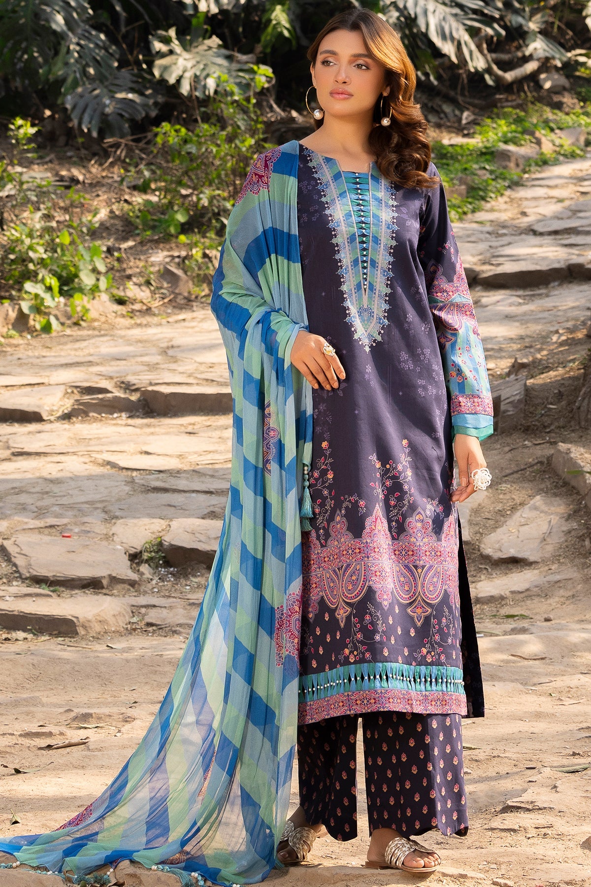 3-PC Unstitched Printed Lawn Collection