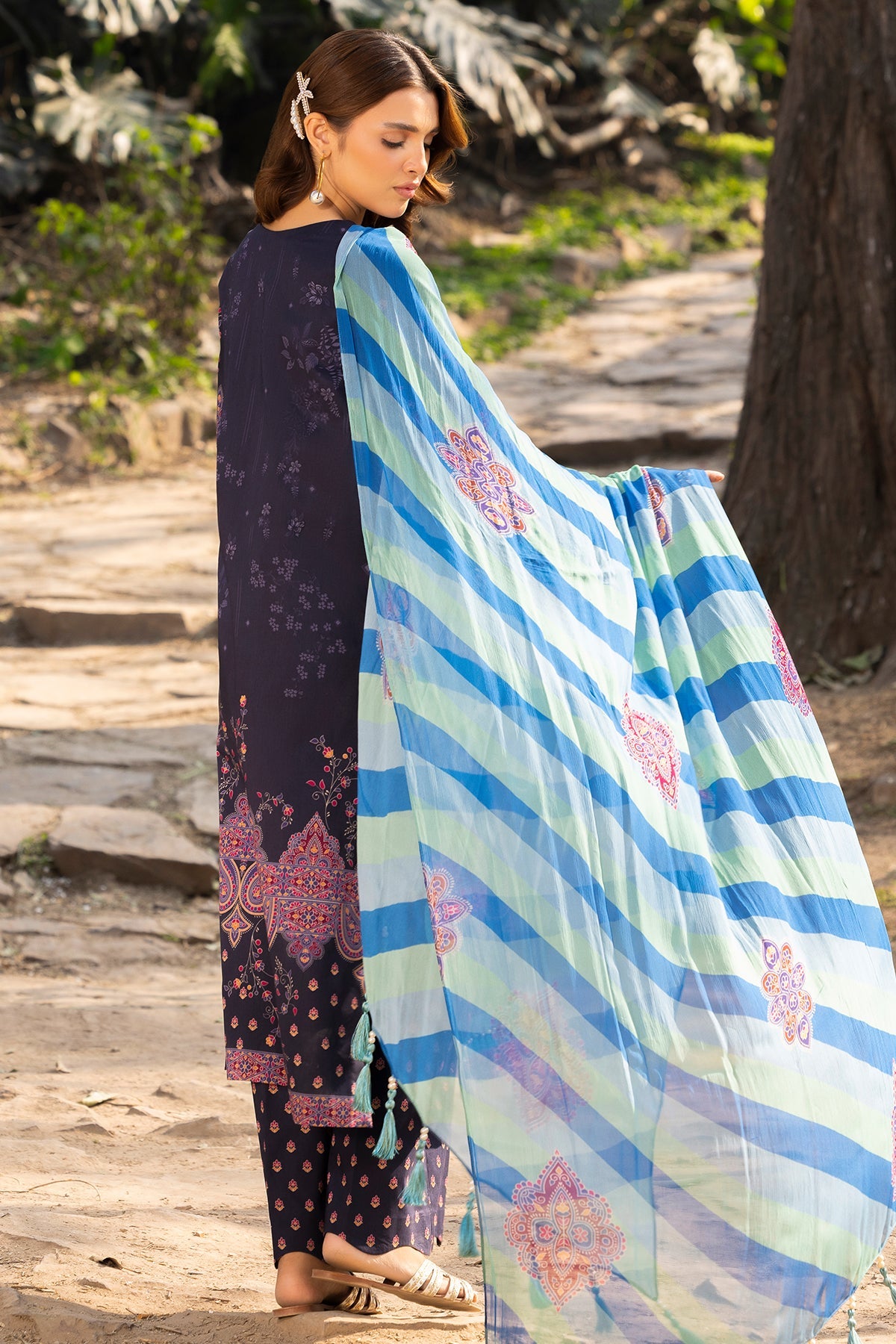 3-PC Unstitched Printed Lawn Collection