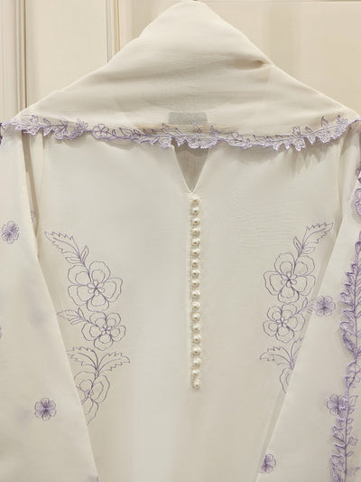 3 Piece - Pure Embroidered Lawn Suit