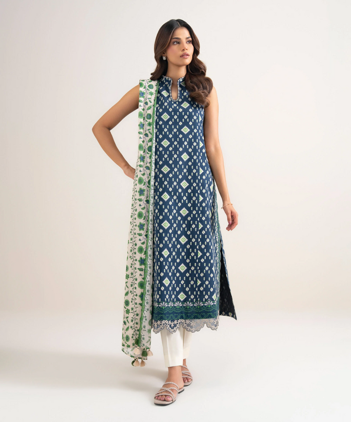 2 Piece - Embroidered Lawn Suit