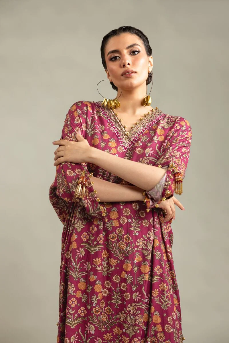 Embroidered | Raw Silk 2-Piece Co-ord Set