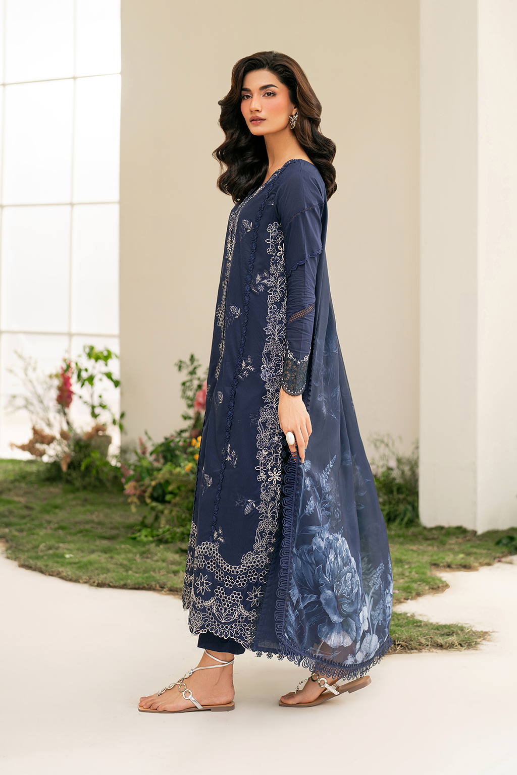 Embroidered Lawn