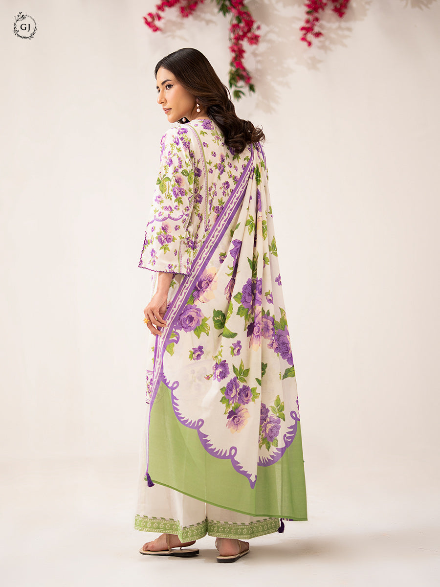 NAAZ E GUL Printed Lawn Unstitched 3 pc