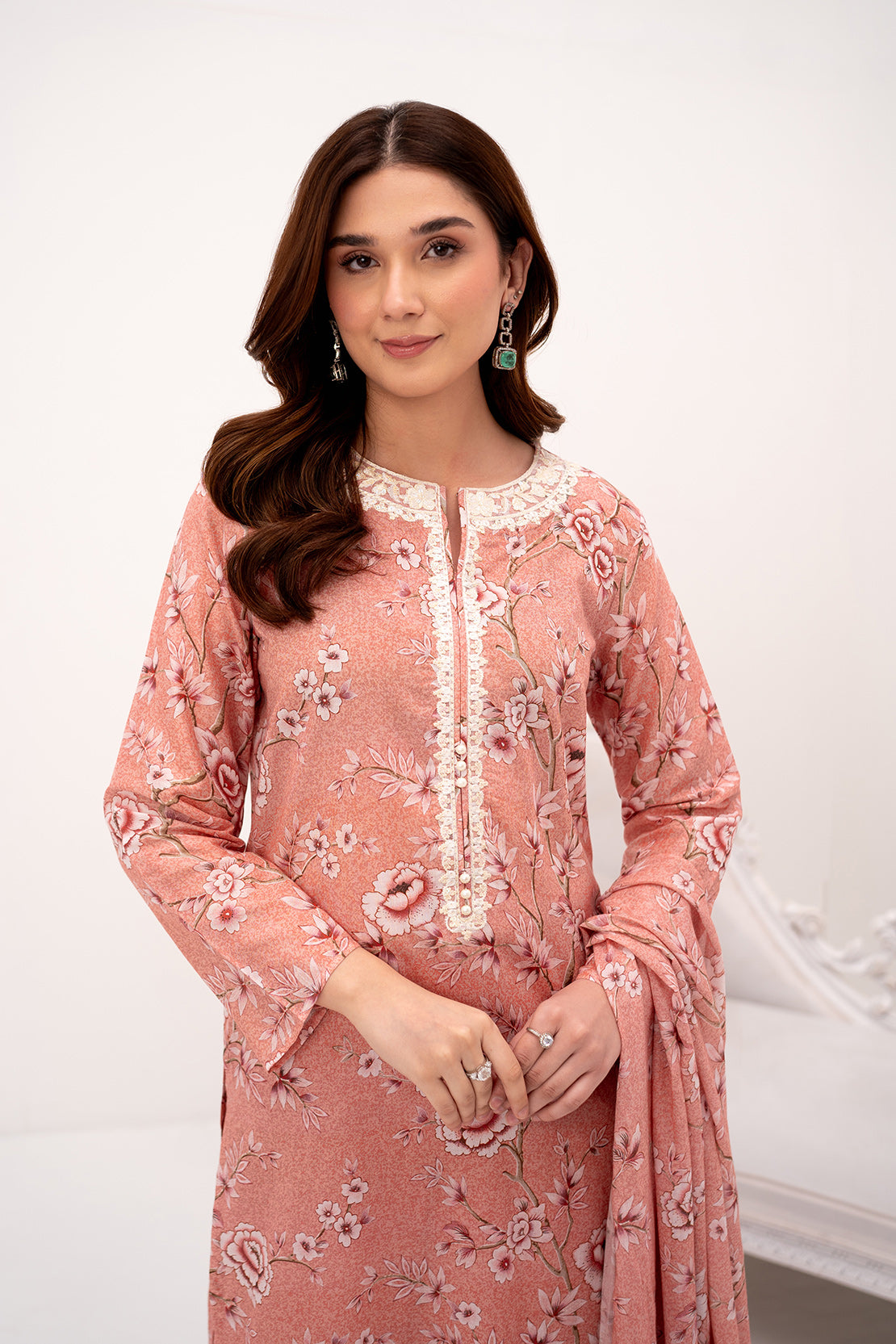 So Kamal Printed Lawn Suit - DPL 3990