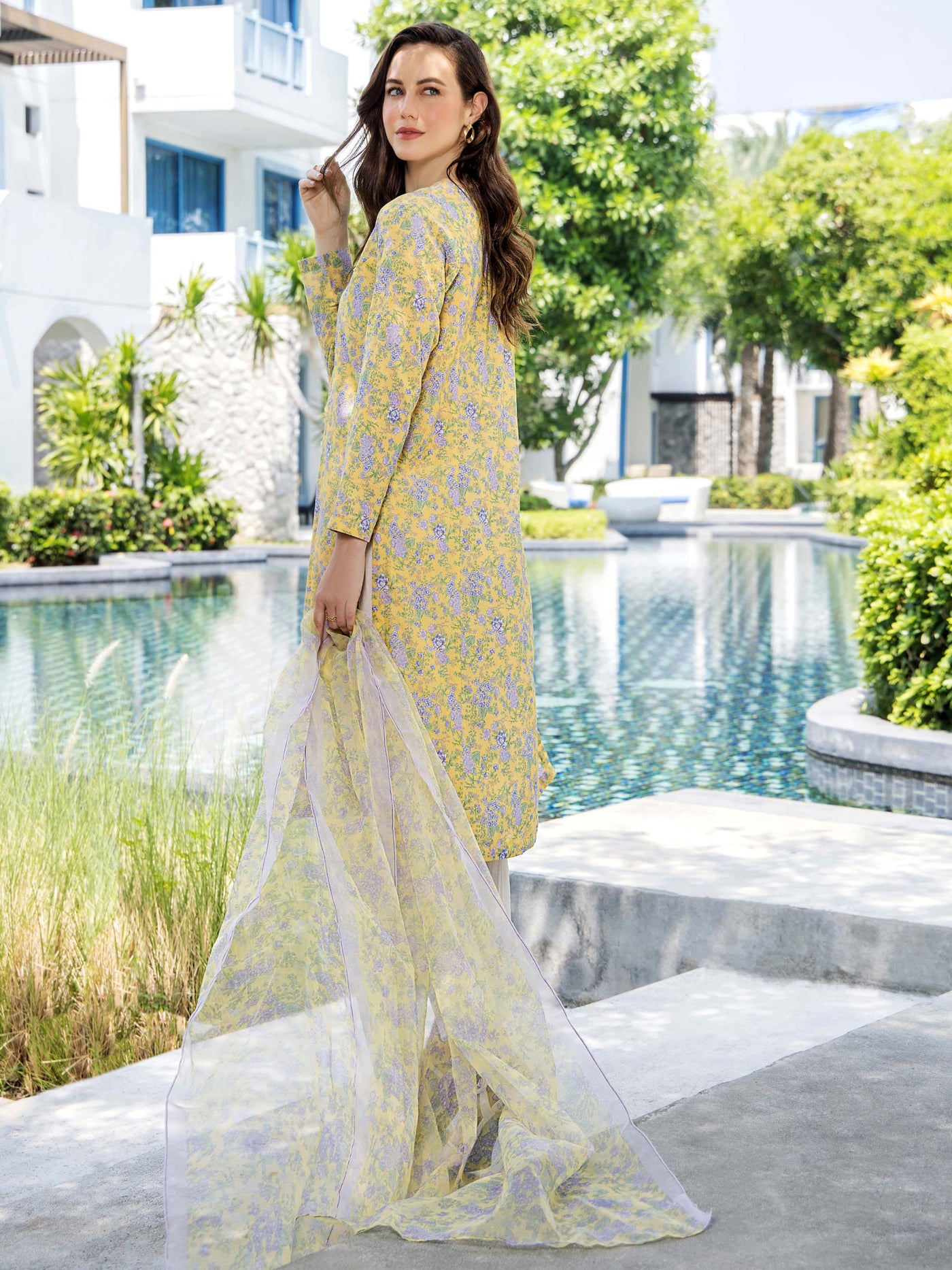 Limelight || 2 Piece Lawn Suit-Embroidered