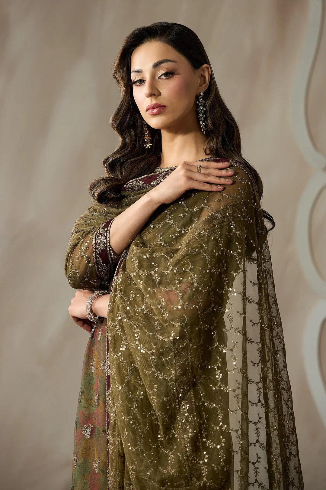Fasana Embroidered Suit Unstitched