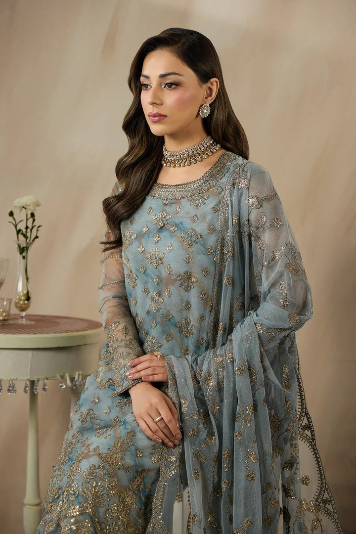 Fasana Embroidered Suit Unstitched