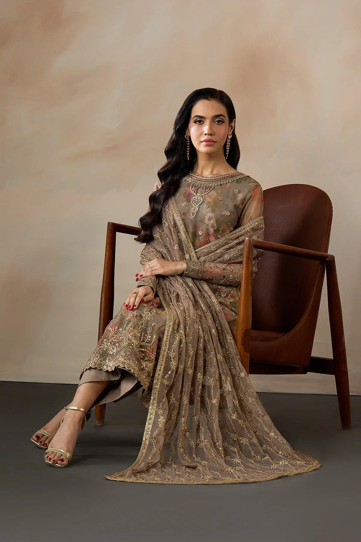 Fasana Embroidered Suit Unstitched