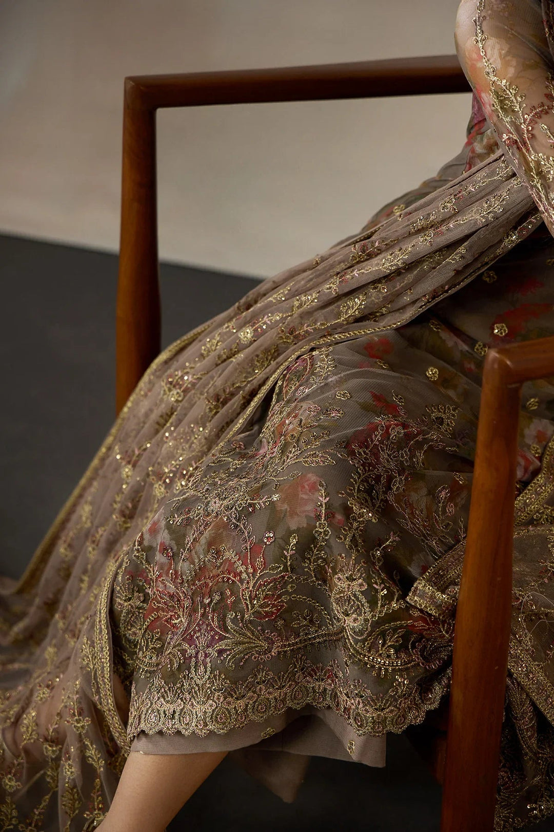Fasana Embroidered Suit Unstitched