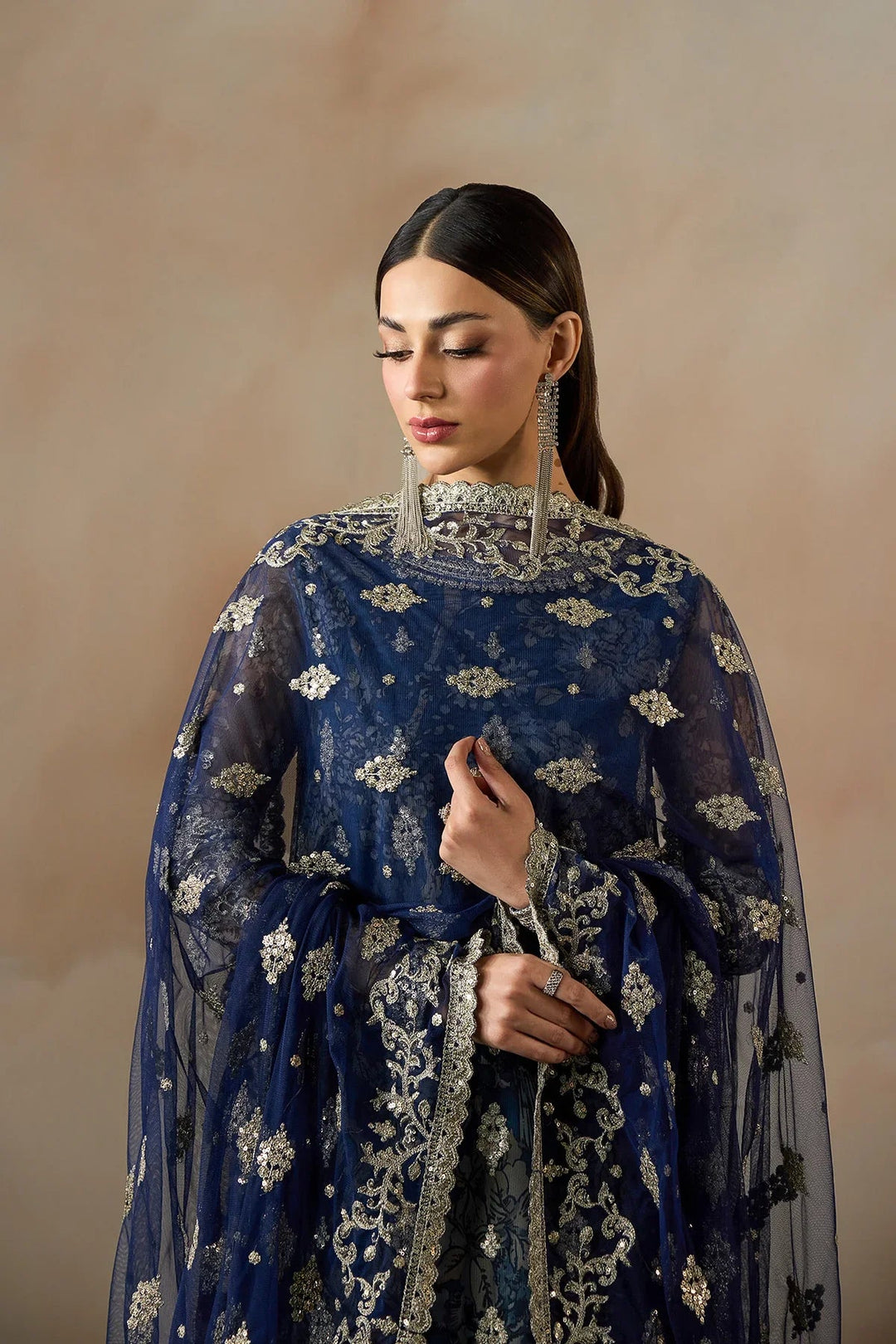 Fasana Embroidered Suit Unstitched