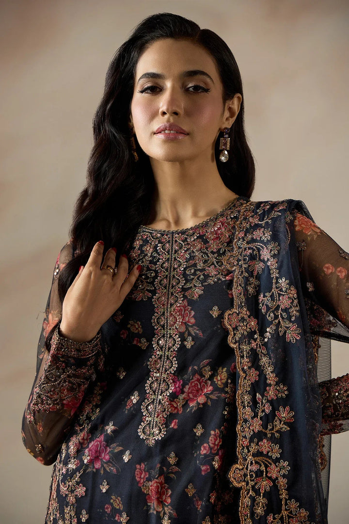 Fasana Embroidered Suit Unstitched