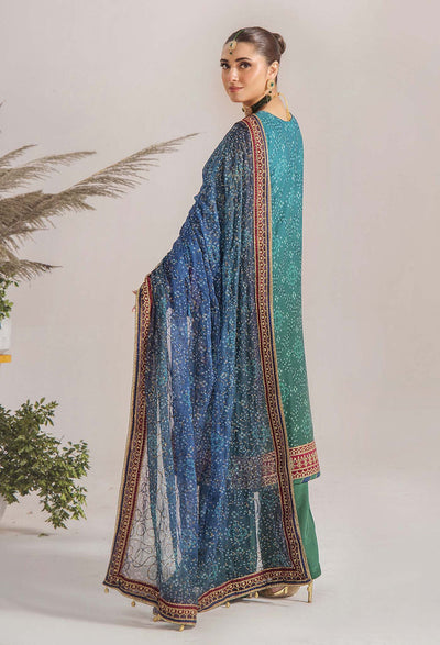 INOVA Chiffon Semi Stitched