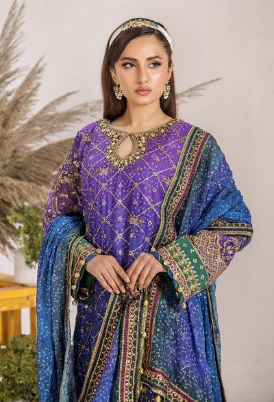 INOVA Chiffon Semi Stitched