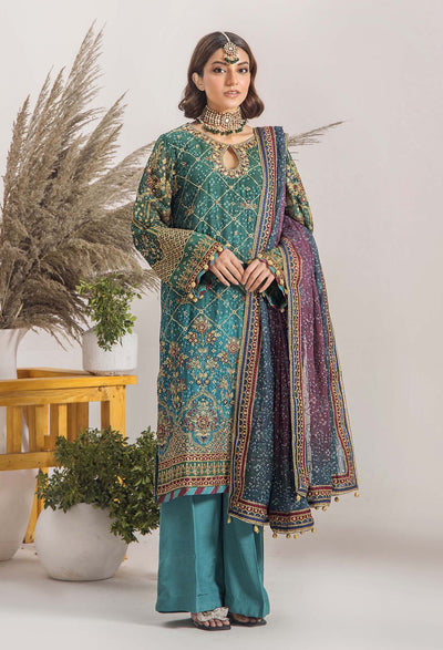 INOVA Chiffon Semi Stitched