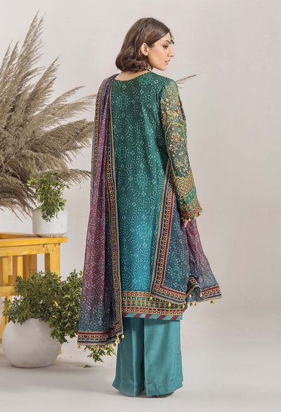 INOVA Chiffon Semi Stitched