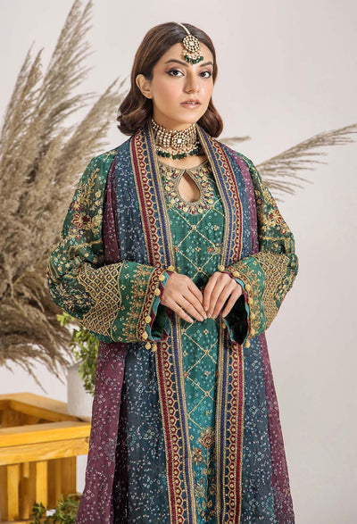 INOVA Chiffon Semi Stitched