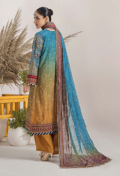 INOVA Chiffon Semi Stitched