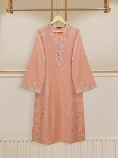 2 Piece - Pure Embroidered Cambric Suit
