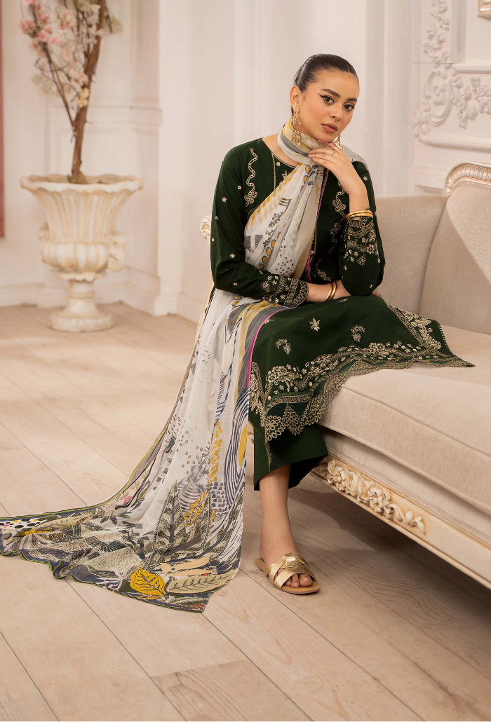 Inara Unstitched 3 Piece Lawn