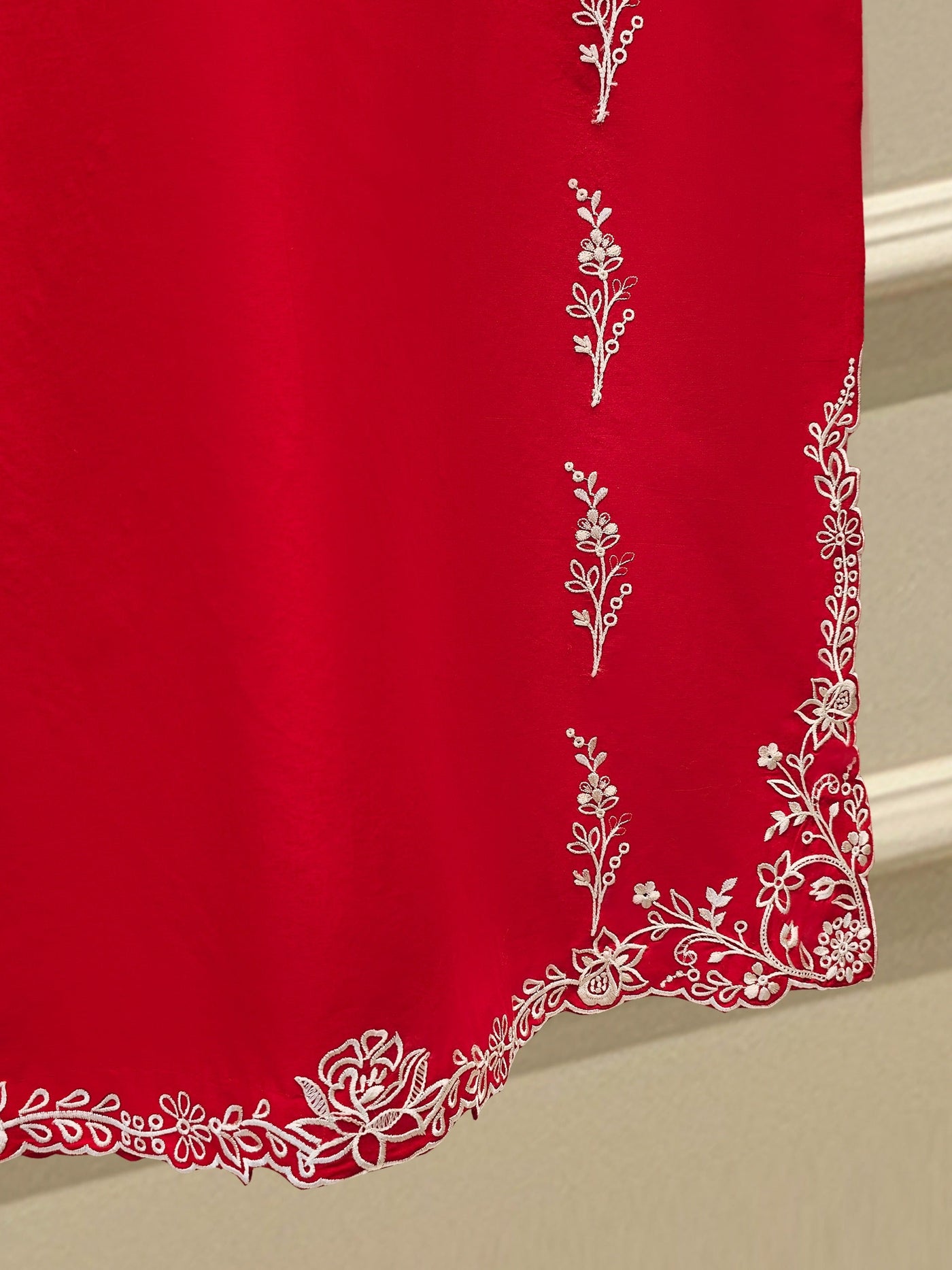 Pure Embroidered Lawn Shirt