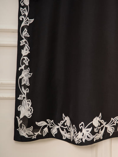 3 Piece - Pure Organza Embroidered Suit