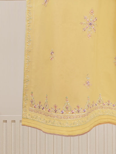 2 Piece - Embroidered Cambric Suit