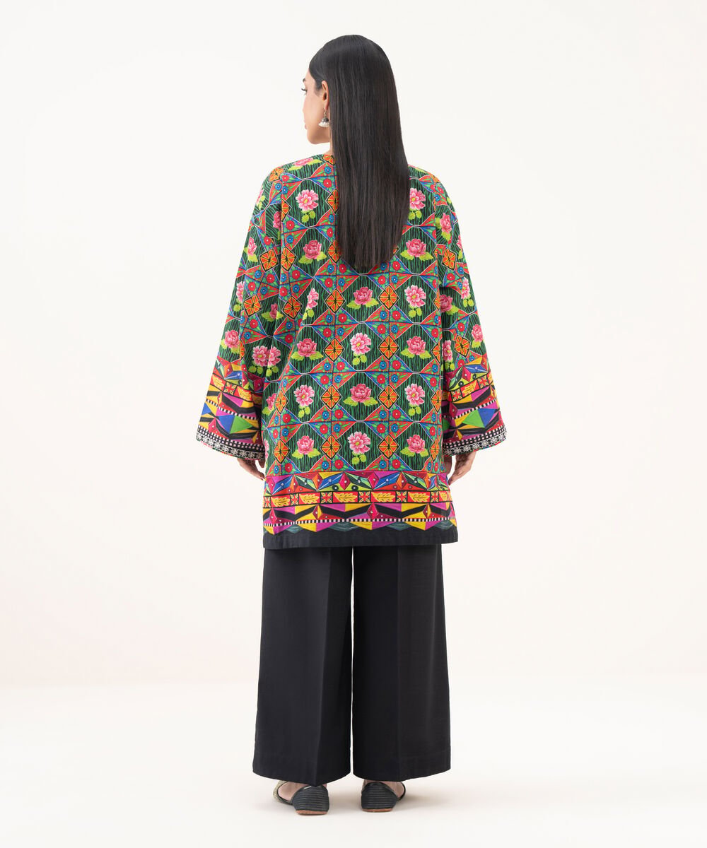 Embroidered Light Khaddar Shirt