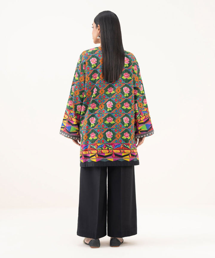 Embroidered Light Khaddar Shirt