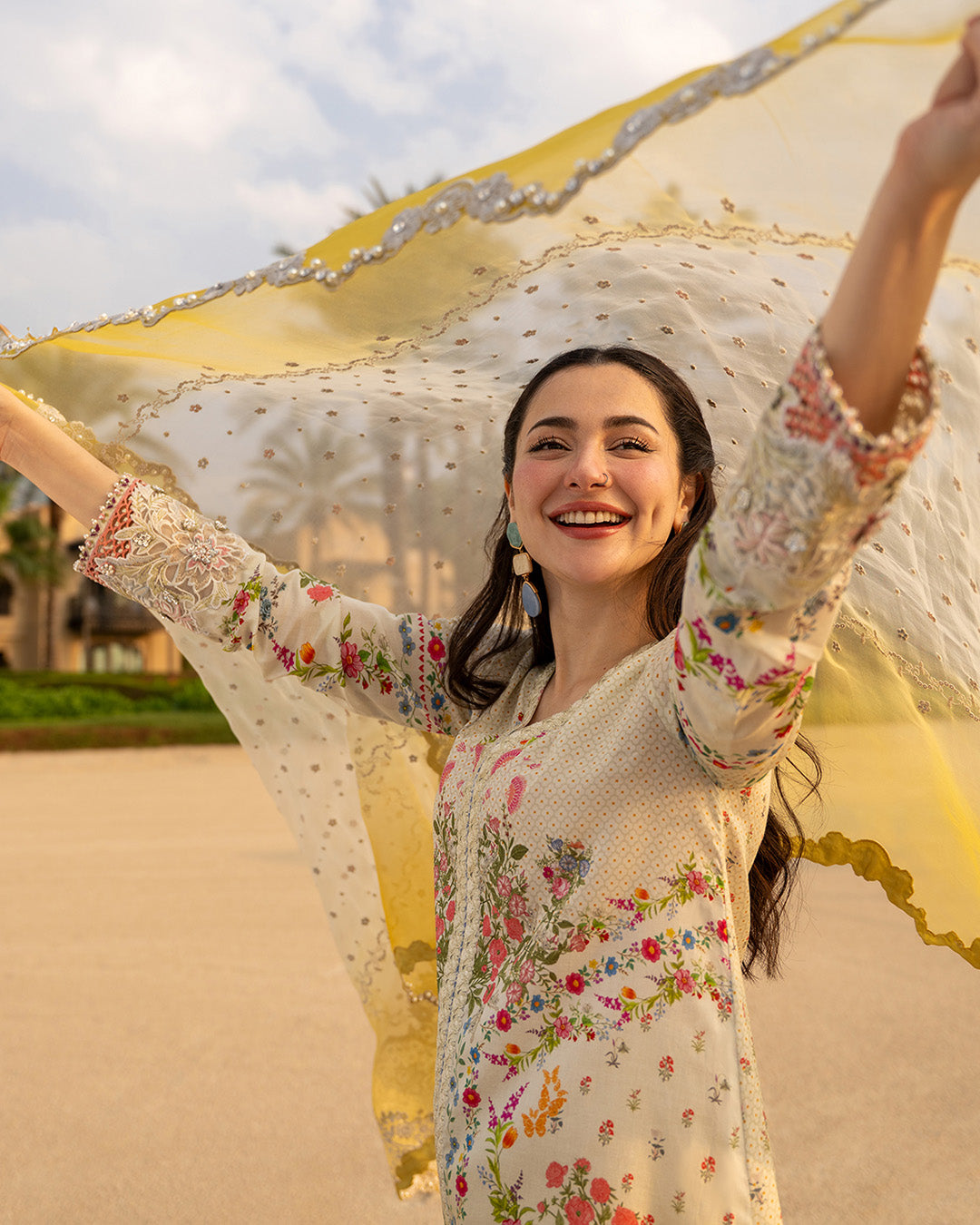 Aya Embroidered Lawn