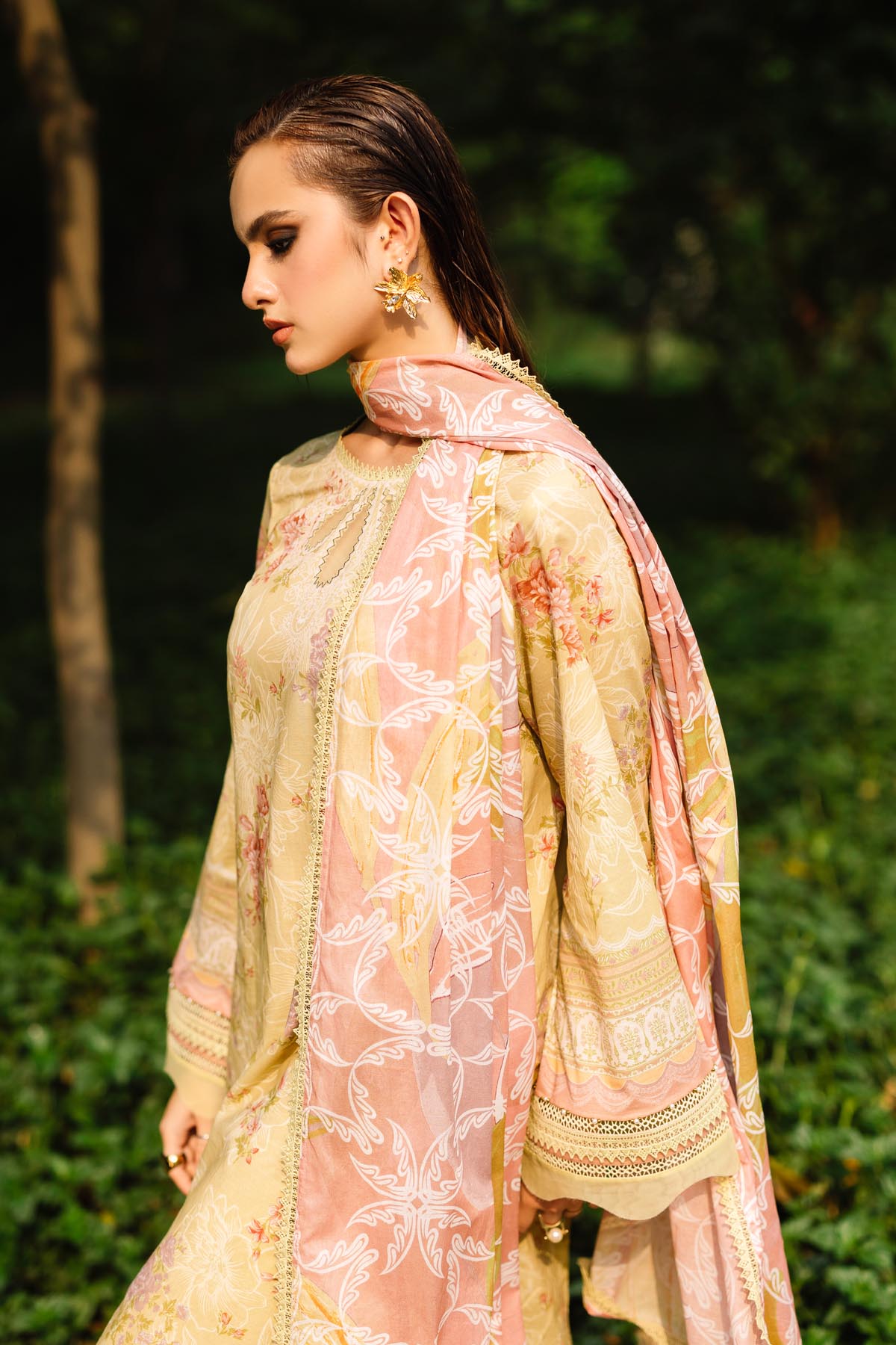 Daily Delights Unstitched Lawn