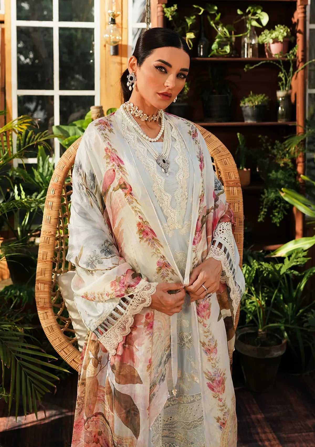 KHAF UNSTITCHED LUXURY LAWN - KLE-03B