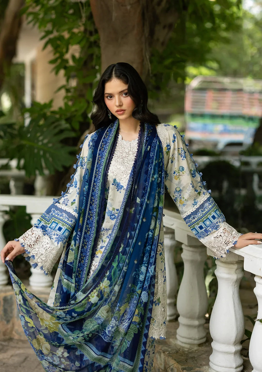Signature Embroidered Lawn with Chiffon Collection Vol II &