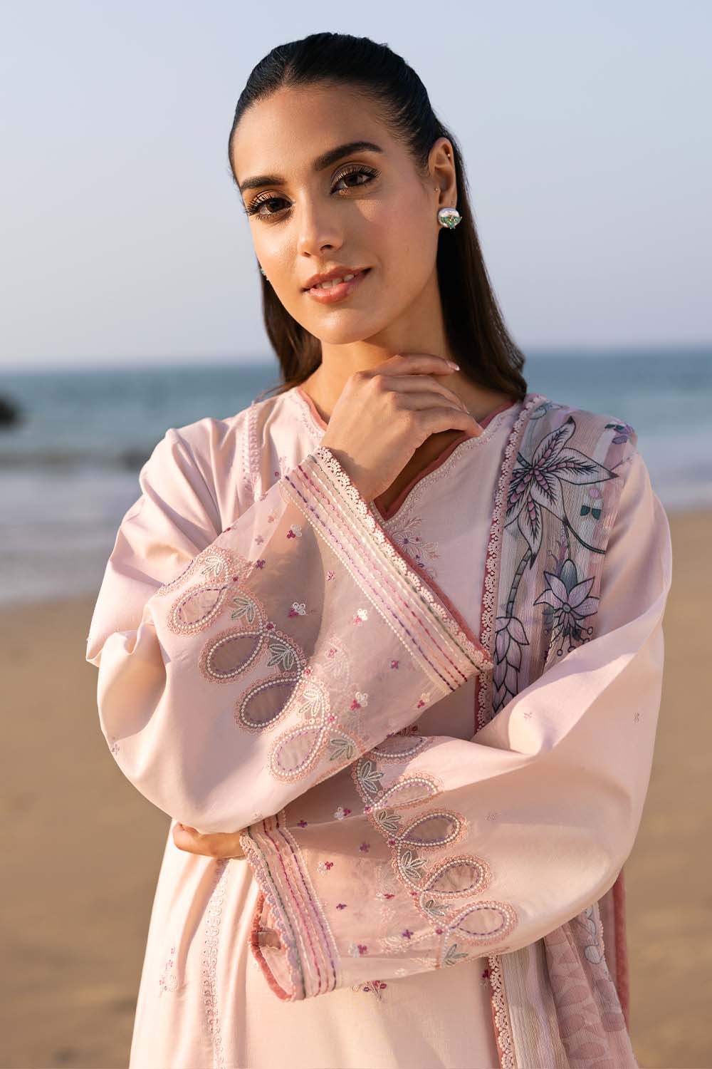 Afsanah Embroidered  Lawn
