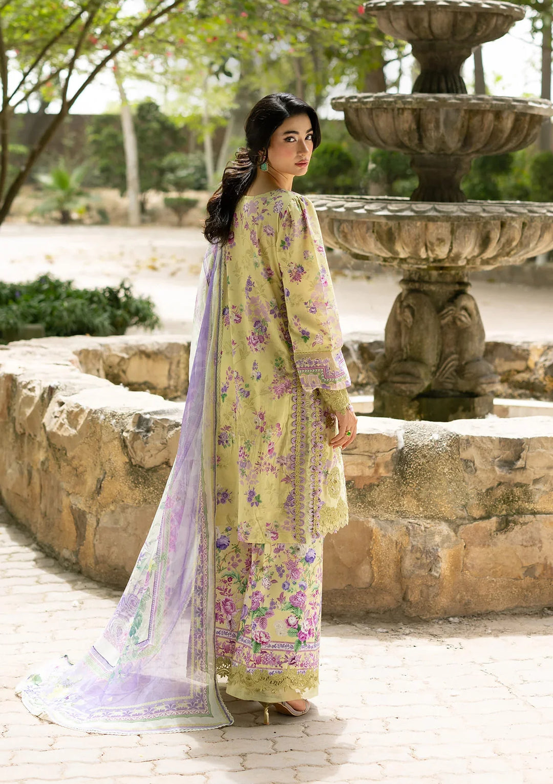 Signature Embroidered Lawn with Chiffon Collection Vol II &
