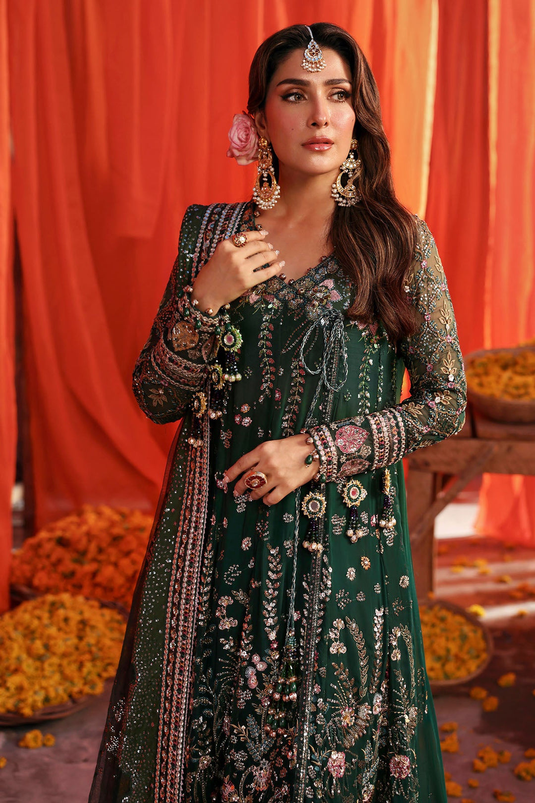 Jhoomro Unstitched Luxury Ensemble